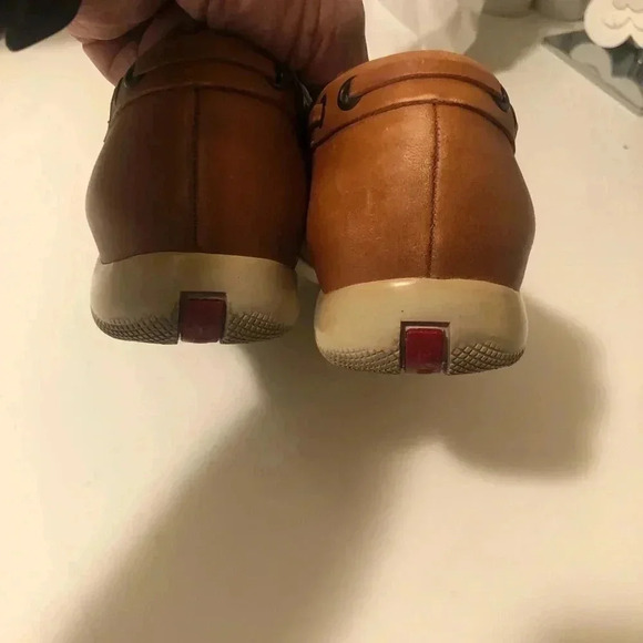 Prada tan color slipper. Great for skinny foot - Picture 6 of 12